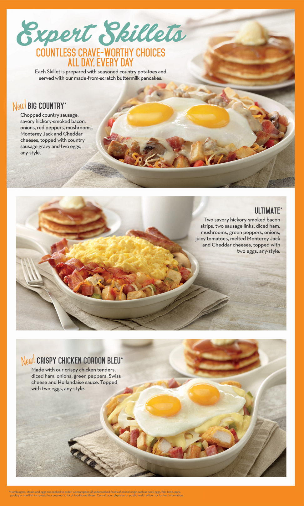 Village Inn Expert Skillets